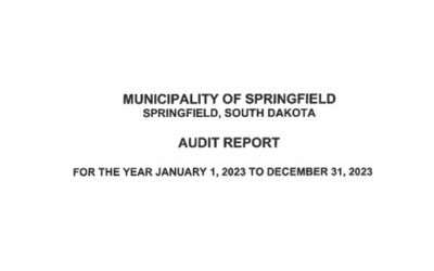 2023 City of Springfield Audit