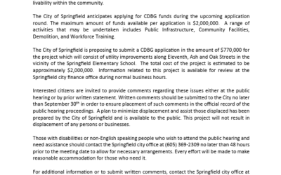 Public Hearing Notice – September 4, 2025