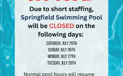 Pool Closure Due to Short Staffing